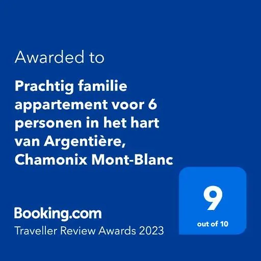 Lejlighed Prachtig Familie Appartement Voor 6 Personen In Het Hart Van Argentiere, Chamonix Mont-Blanc